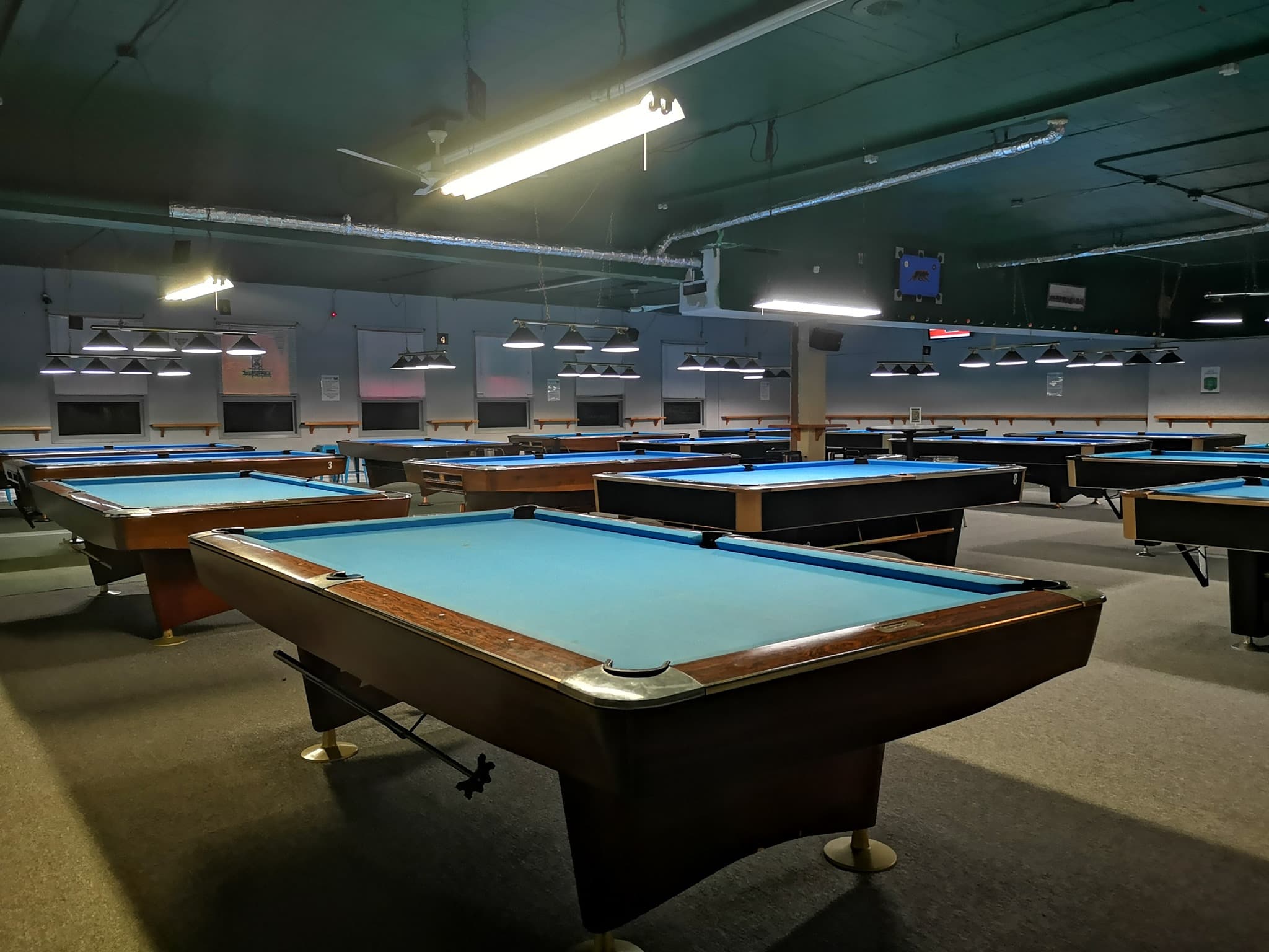 Luxurious pool hall at On The Snap
