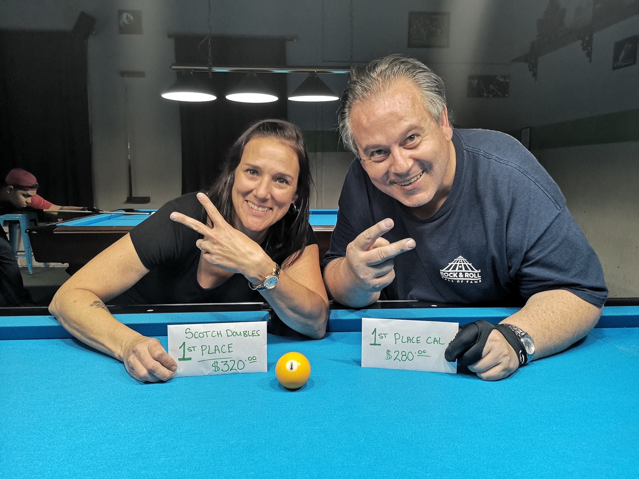 Pool tables at On The Snap